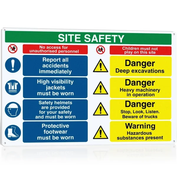 Site Hazard Signage